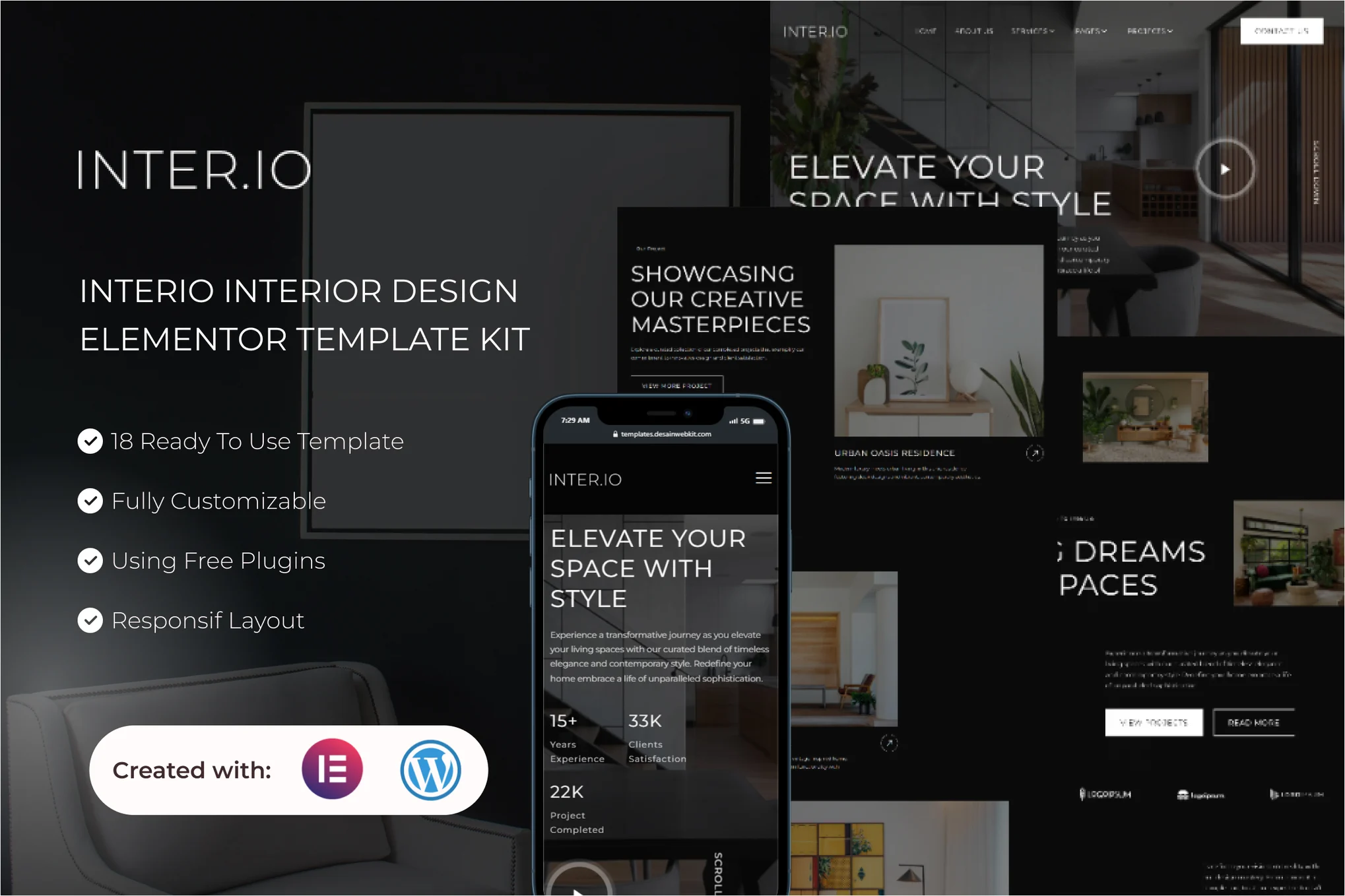 interio-interior-design-elementor-template-kit
