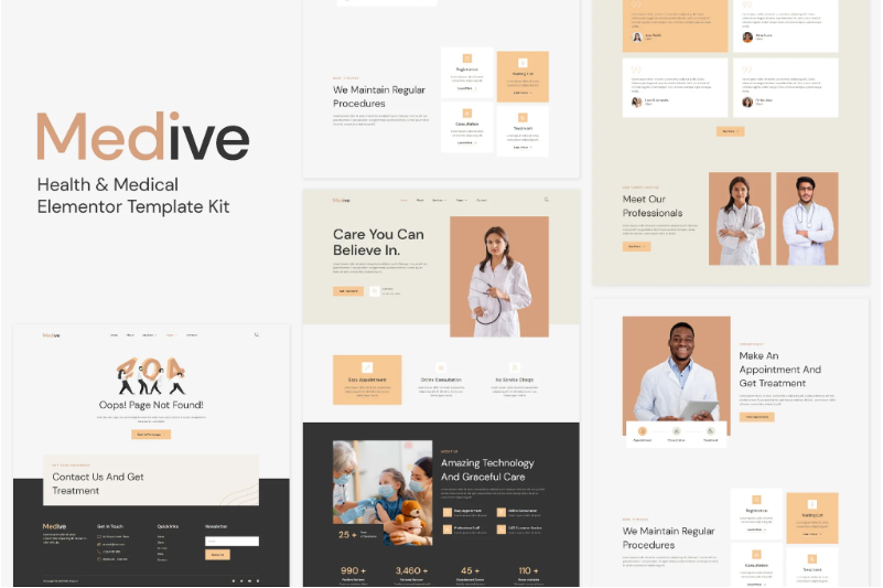 medive-health-medical-elementor-template-kit